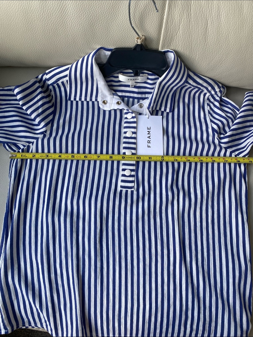 FRAME The SNAP POLO shirt - Picture 11 of 14